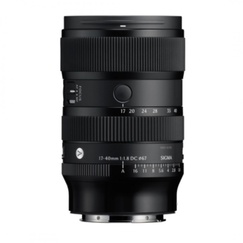 Sigma 17-40mm F1.8 DC Art Lens (Sony E/Canon RF/Fujifilm X)